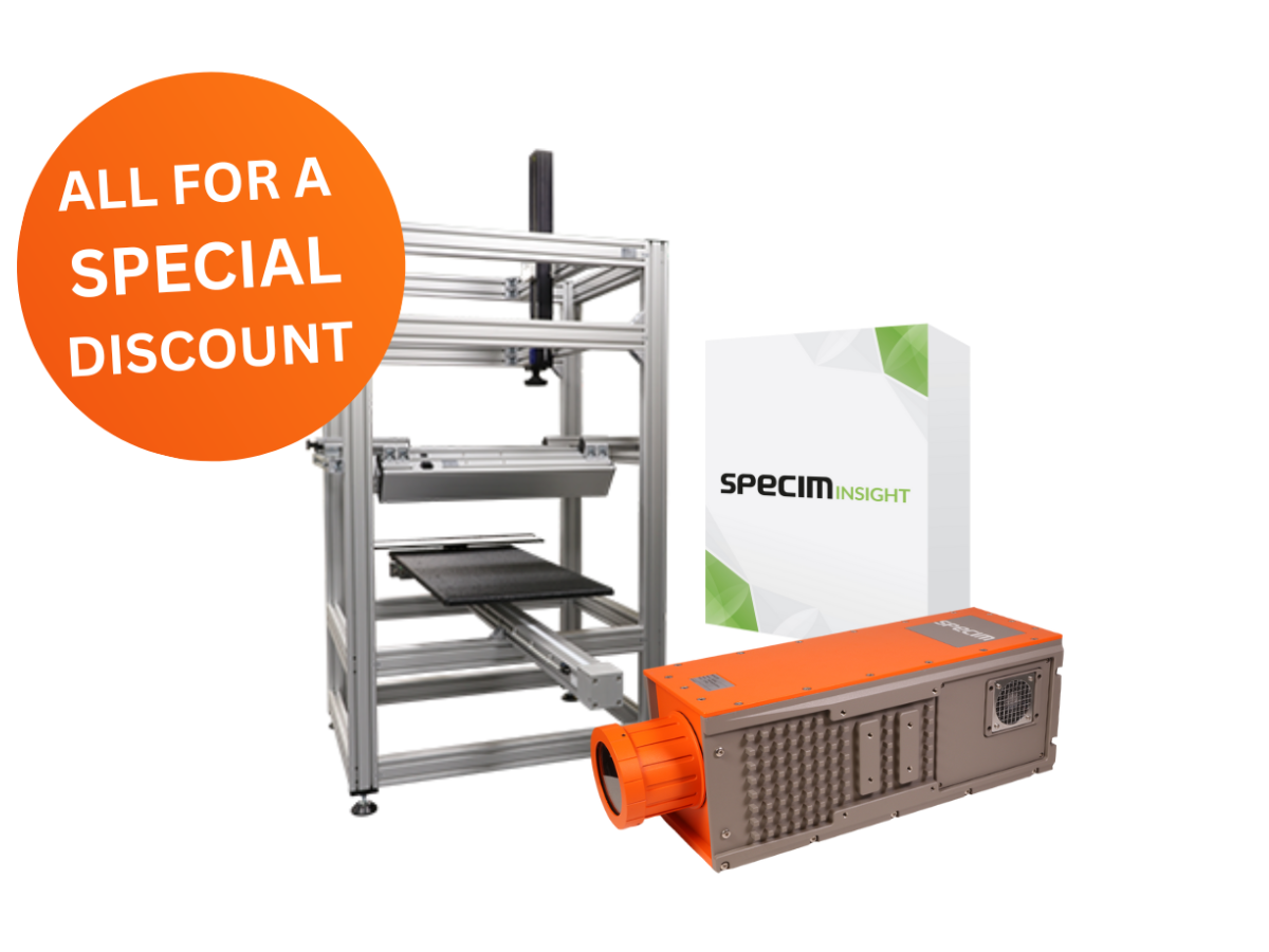 Bundle two components including large labscanner, SWIR hyperspectral camera, Specim insight product box