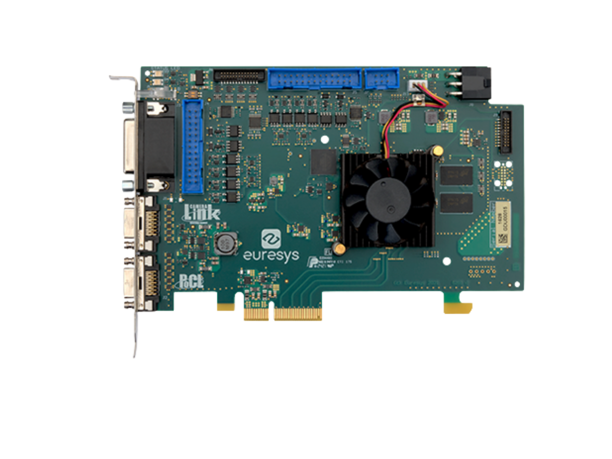 Euresys grablink duo frame grabber top view