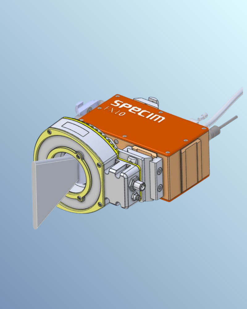 FX10 camera integrated with ring light